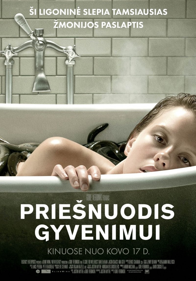 PRIEŠNUODIS GYVENIMUI / A CURE FOR WELLNESS (2016)