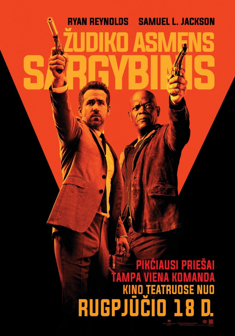 ŽUDIKO ASMENS SARGYBINIS / THE HITMAN'S BODYGUARD